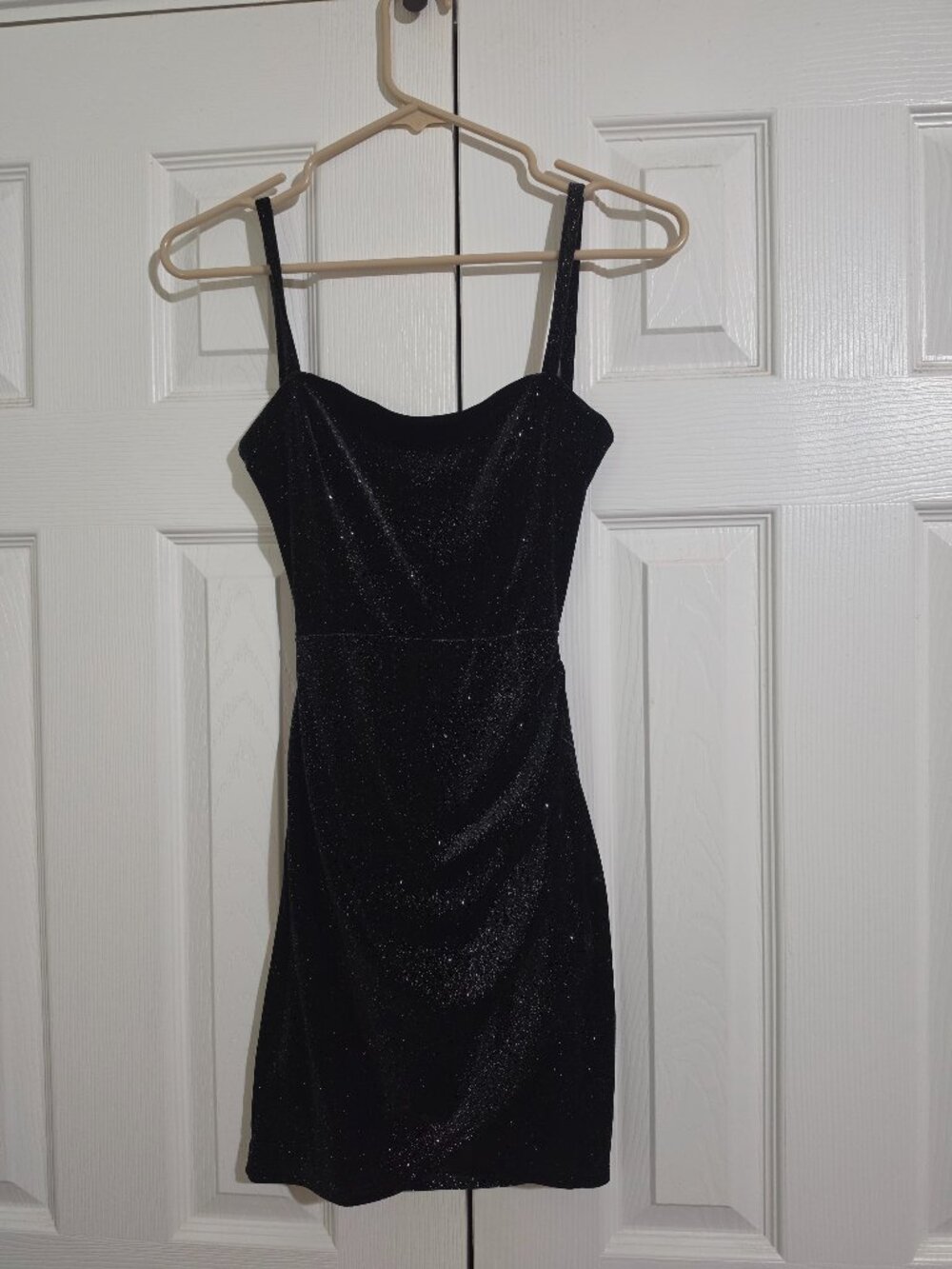 Windsor Black Glitter Open Back Mini Dress | Good Condition Windsor Black